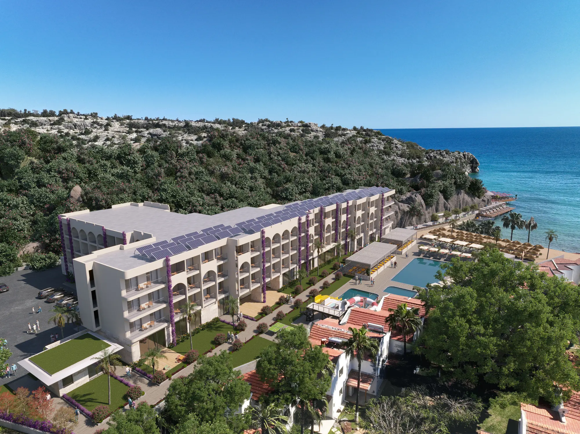 Altın Orfoz Hotel sahil