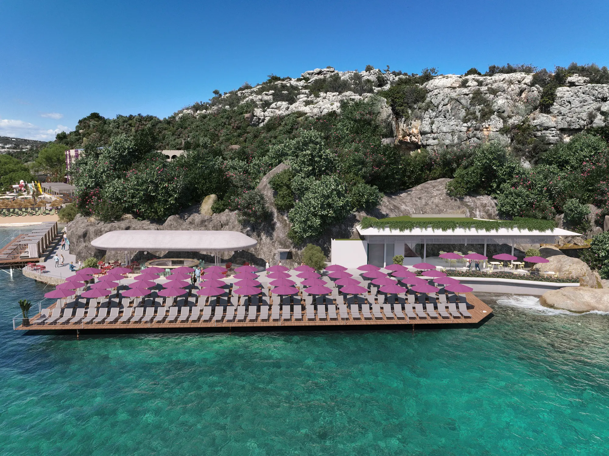 Altın Orfoz Hotel manzara